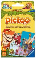Kortų žaidimas Ravensburger Pictoo Dino