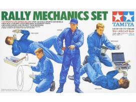 Ralio mechanikų figūrėlių rinkinys 1/24, plastikinis modelis