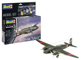 Mitsubishi Ki-21 „Sally“ lėktuvo modelio dovanų rinkinys 1/72