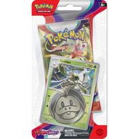 Pokemon Scarlet & Violet Checklane Blister Spidops booster pakelis
