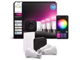 Išmanioji lemputė Philips Hue Starter LED, 4000 °K, E27, 8.1 W, 1000 - 20000 lm, 3 vnt.