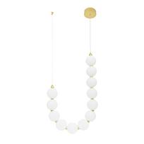 Šviestuvas kabinamas Domoletti TAVVA MD914089, LED, 3000 °K, 1 x 14 W, aukso sp.