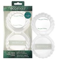 Makiažo kempinėlė, rinkinys Ecotools Sea Gems, 2 vnt., balta sp.