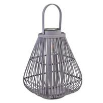 Pakabinamas žibintas su saulės baterija Mondex Lucie HTO3381, 29 cm/Pilka sp.