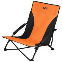 Paplūdimio kėdė Nils NC3035-OR, 40 cm x 57 cm x 64 cm