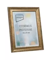 Rėmelis 15x21 plast VENETO VF3487 sendintas auksas | 26 mm