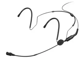 SENNHEISER HSP 4-EW-3 kaklo juostinis mikrofonas, smėlio spalvos