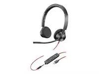 „Poly Blackwire 3325“ USB-C stereofoninės ausinės, „Microsoft Teams“ sertifikuota (8X222AA)