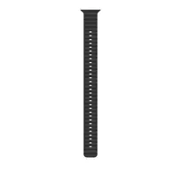 Apyrankė Apple Watch 49mm Black Ocean Band Extension - Natural Titanium Finish
