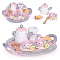 Medinis arbatos rinkinys: puodeliai ir arbatinukas, 15 dalių, „ECOTOYS“