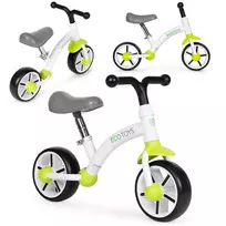 Vaikiškas krosinis dviratis su EVA ratukais, reguliuojamu balneliu, žalias ECOTOYS