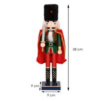 Kalėdinis spragtukas Springos 38 cm medinis