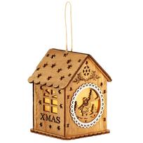 Kalėdinė medinė dekoracija Springos 6 x 9 cm
