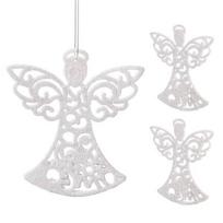 Kalėdiniai angelai Springos 10 cm, 3 vnt.
