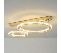 Zuma Line MX3713-2-3GT- Dimeriuojamas LED lubinis šviestuvas GIRONA LED/36W/230V auksinis
