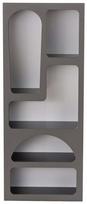 Knygų lentyna Kalune Design Venus 125GLN1223, antracito sp., 150 cm x 60 cm x 32 cm