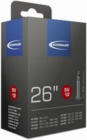 Dviračių padangų kamera Schwalbe Inner Tube 10423343, guma, juoda sp., 26", 1.75"