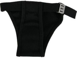Apsauginės kelnaitės šunims Zolux Hygienic Panty 477215, 5 juoda sp.