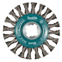 Vielinis diskinis šepetys Makita X-LOCK, 115 mm