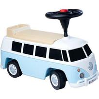 Paspiriamas automobilis BIG VW T1, balta sp./žydra sp.