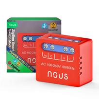 Nous B5Z ZigBee Mini 1 kanalo relė su su energijos stebėjimu 8A