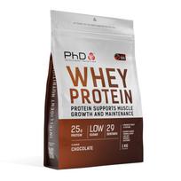 PhD Whey proteino milteliai 1kg skonis - Braškių