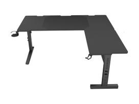 Genesis Gaming Desk | Holm 160 Modular Corner | Black/Anthracite