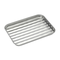 Barbecook | Reusable stainless steel grill pan, 34.5 x 24 x 3 cm | BC-ACC-7079