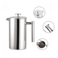 French press nuspaudžiamas metalinis kavinukas 380 ml