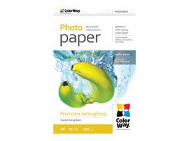ColorWay Photo Paper, 50 sheets | Premium Semi-Glossy | 255 g/m | A4