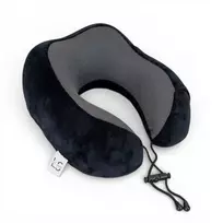 Kelioninė kaklo pagalvė, juoda