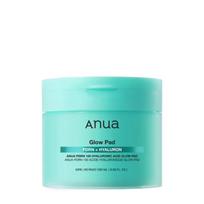 Intensyviai drėkinantys veido toniko diskeliai "PDRN Hyaluronic Acid Glow Pad 60vnt", ANUA, 180ml