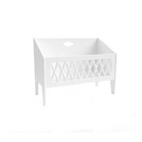 Baltos spalvos vaikiška knygų spinta 49x39,5x28 cm Harlequin – Cam Cam Copenhagen