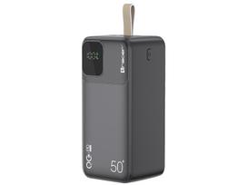 Tracer 47825 Prime-V5 50000mAh QC22.5W+PD20W Power Bank, Black | TRABAT47825 | 5907512879023