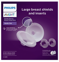 „Philips Avent“ didelėms krūtims pagalvėlės ir įdėklai, 1 vnt.