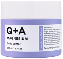 Q+A Magnesium kūno sviestas, 200 ml