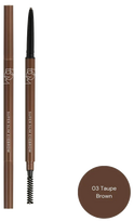 BOM Super Slim Eyebrow 03 Taupe Brown antakių pieštukas, 0.1 g