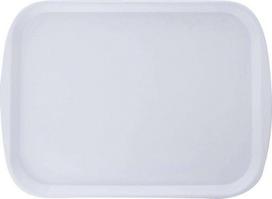Padėklas serviravimui plastikinis baltas Orion 43.5x31.5 cm