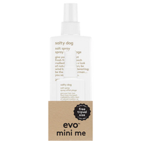 evo mini me: salty dog paplūdimio tekstūros purškalas + travel salty dog