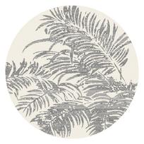 Kilimas lauko terasoms Home4you Dawn 5, balta sp./pilka sp., 230 cm x 160 cm