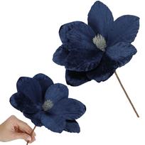 Dirbtinė gėlė, magnolija Springos CA1232, mėlyna sp., 30 cm