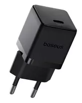 Sieninis įkroviklis Palm 20W USB-C QC3.0 PD3.0 su USB-C kabeliu 1m, juodas