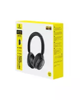 Belaidės Bluetooth 6.0 ausinės Bass BH1 NC su triukšmo slopinimu, juodos