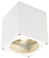 Lubinis lauko šviestuvas SLV Big Theo, 75W, GU10, IP44, balta sp., 13 cm x 15 cm