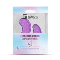 IDC Institute Purple Glitter Eye Pads violetinės blizgios paakių pagalvėlės