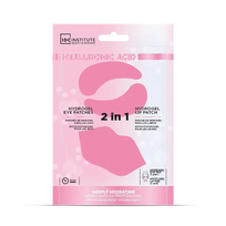 IDC Institute 2 in 1 Eye Lip Mask Hyaluronic Acid paakių ir lūpų kaukė su hialurono rūgštimi
