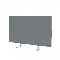 AENO Premium Eco Smart Heater, 700W, Tempered glass, Infrared+convection heating type, LED display, Plug type: Europe (E/F type), GREY
