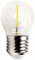 Lemputė Zuma Line LED, G45, 2700 °K, E27, 1.3 - 8 W, 55 lm