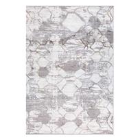 Kilimas vidaus Home4you Salamanca 3, balta sp./sidabro sp., 150 cm x 100 cm