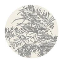 Kilimas lauko terasoms Home4you Dawn 5, balta sp./pilka sp., 190 cm x 133 cm